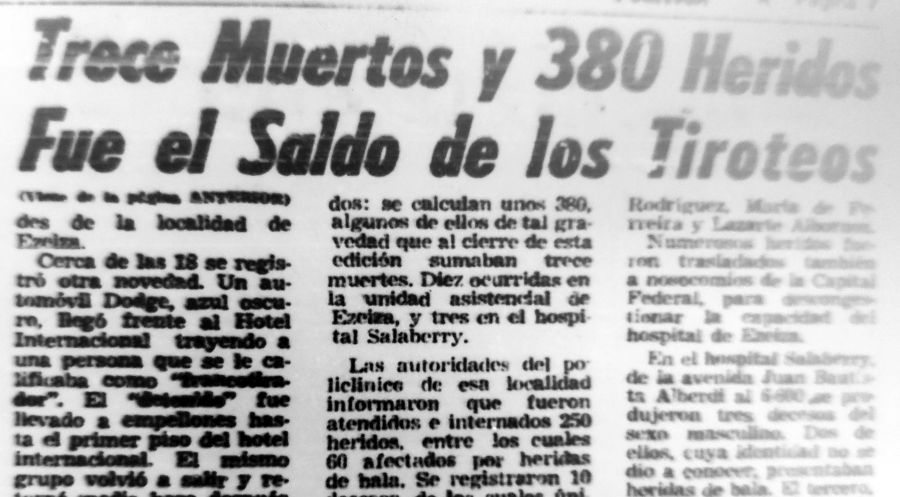 El Clarín - 21 junho 1973